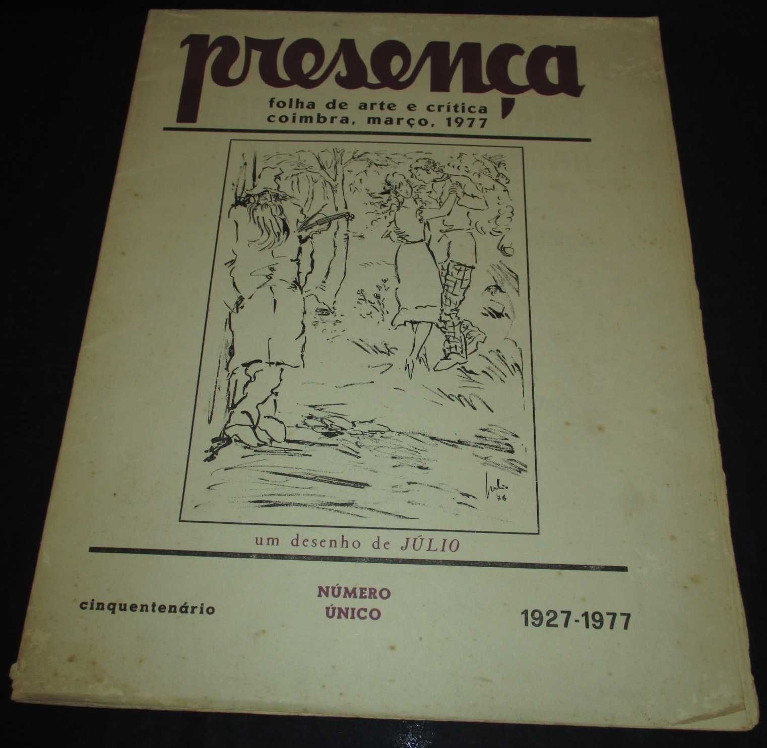 Revista Presença folha de arte e crítica 1927 a 1977 Júlio Pomar