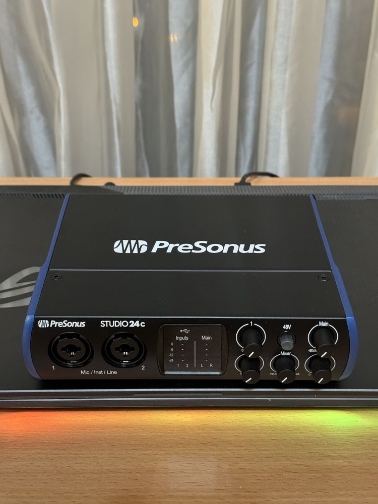 Аудиоинтерфейс Presonus Studio 24c