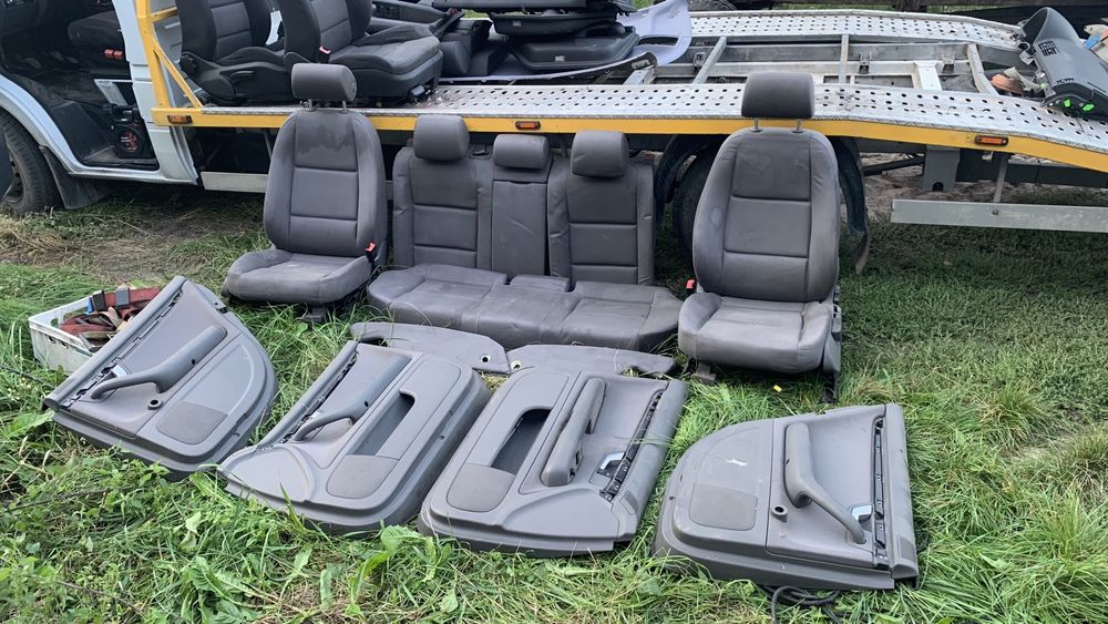 AUDI A4 B6 B7 swing fotel fotele komplet tapicerka boczki wnętrze