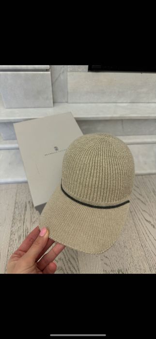 Нова оригінальна кепка Brunello Cucinelli