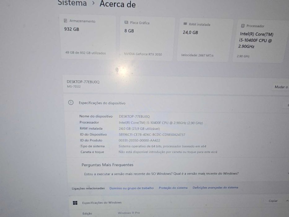 Computador gamer Rtx 3050 oferta monitor xiaomi