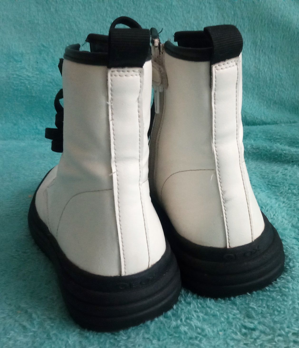 Buty GALNY Geox - 36 - stan bdb - białe - PUNK rock