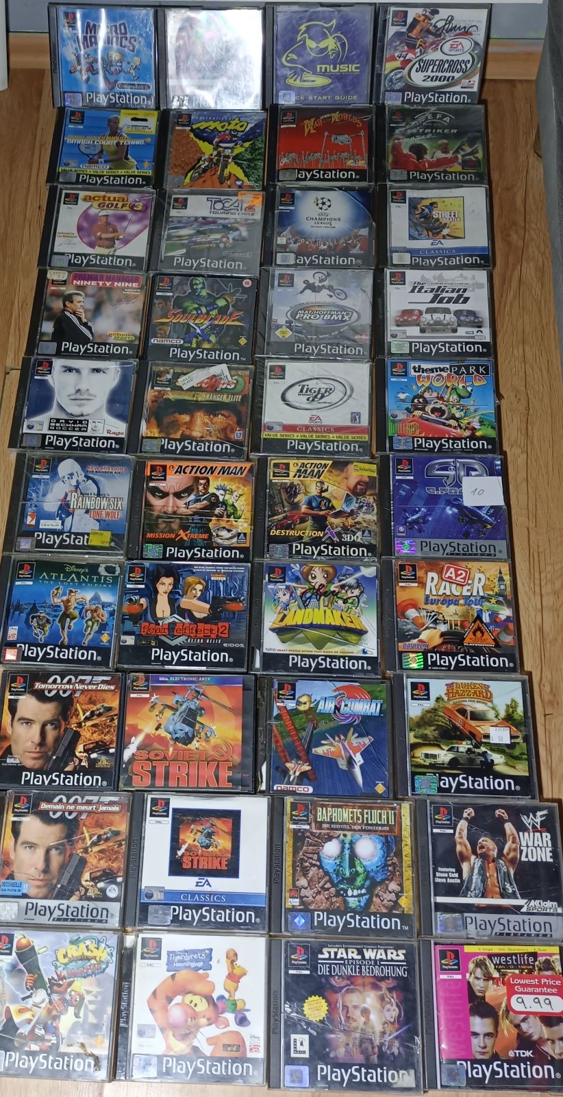 Crash Bandicoot 3 Micro Maniacs Warzone Air Combat SoulBlade Ps1 psx