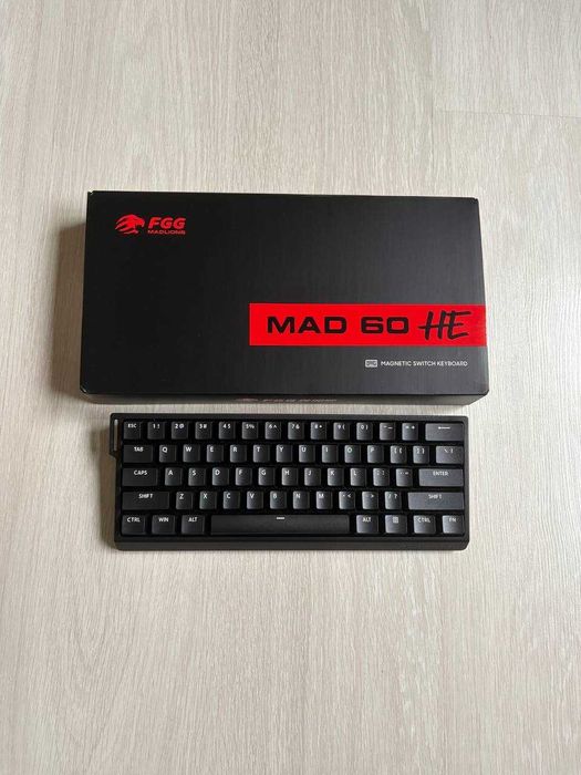 Механічна клавіатура MAD 60 he 8000hz 0.1 mm