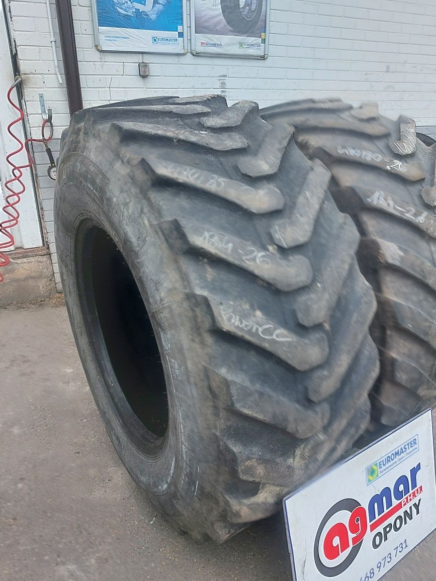 480/80-26 (18.4-26) Michelin opony używane rolnicze przemysłowe para