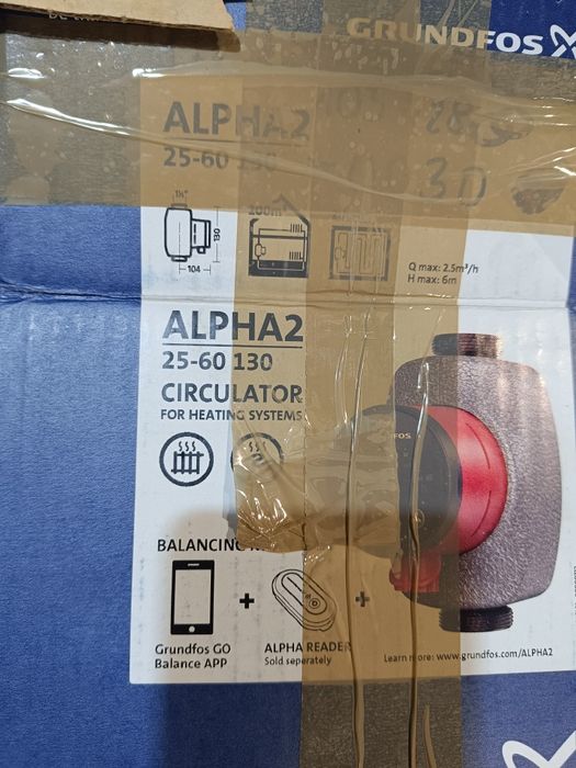 Pompa wody obiegowa Grundfos Alpha 2   Nowa