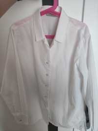 Biała koszula 152 dla dziewczynki galowa