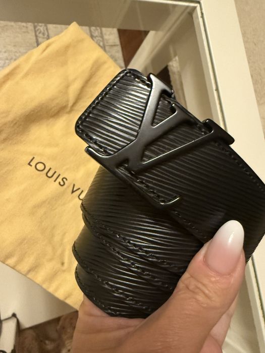 Louis Vuitton . Мужской кожаный ремень. Б/у, хорошее состояние