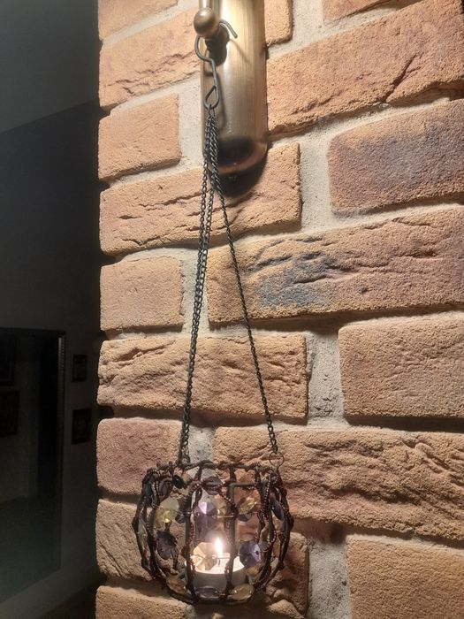 Orientalny świecznik na wklad