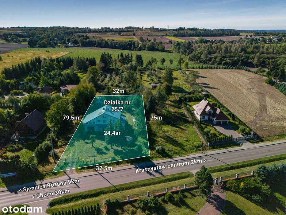 Dom z działką 24 ary ul. Witosa w Krasnymstawie