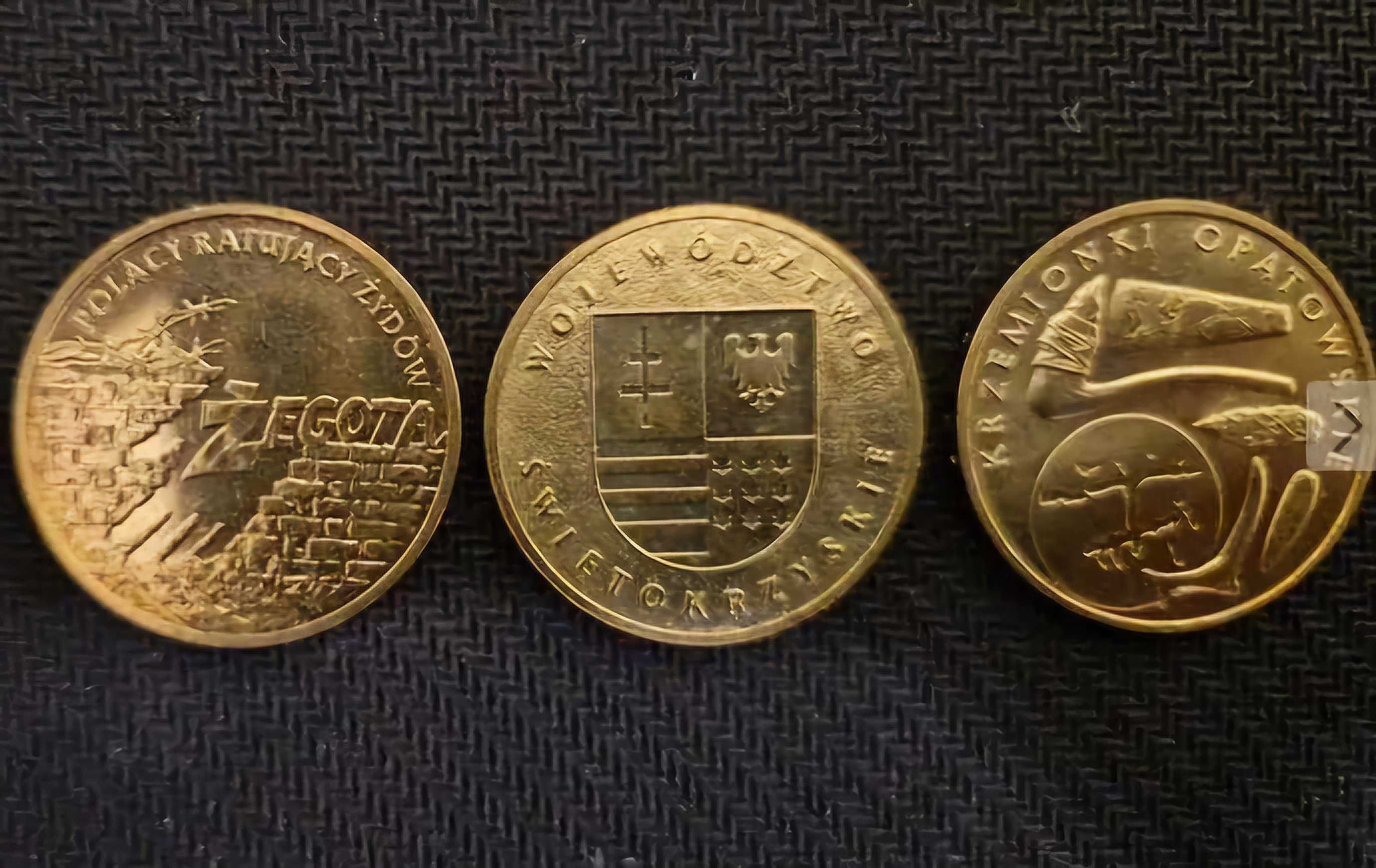 monety okolicznościowe 3 sztuki  z serii Nordic Gold 2zl NG