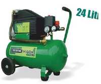 Vigon240 Compressor ar comprimido 24lts 2Cv 220V transm direta Prebena