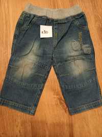 Spodnie jeansy r. 80