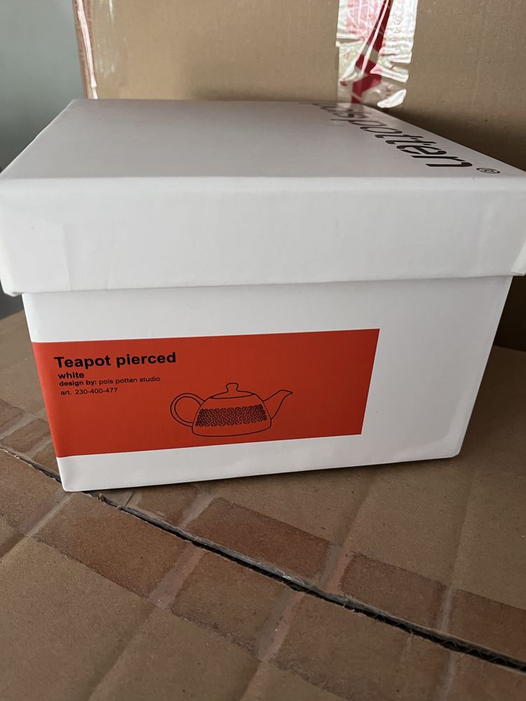 Czajniczek dzbanek Teapot Pols Potten porcelana