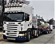 Transport HDS Dłużyca 26T niskopodwoziowa