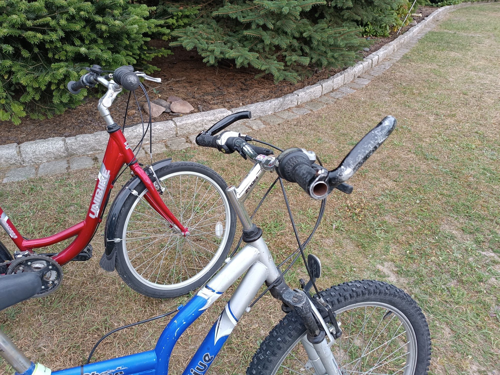Rower 2szt w kpl. Unibike i Active Shark koła 24"i