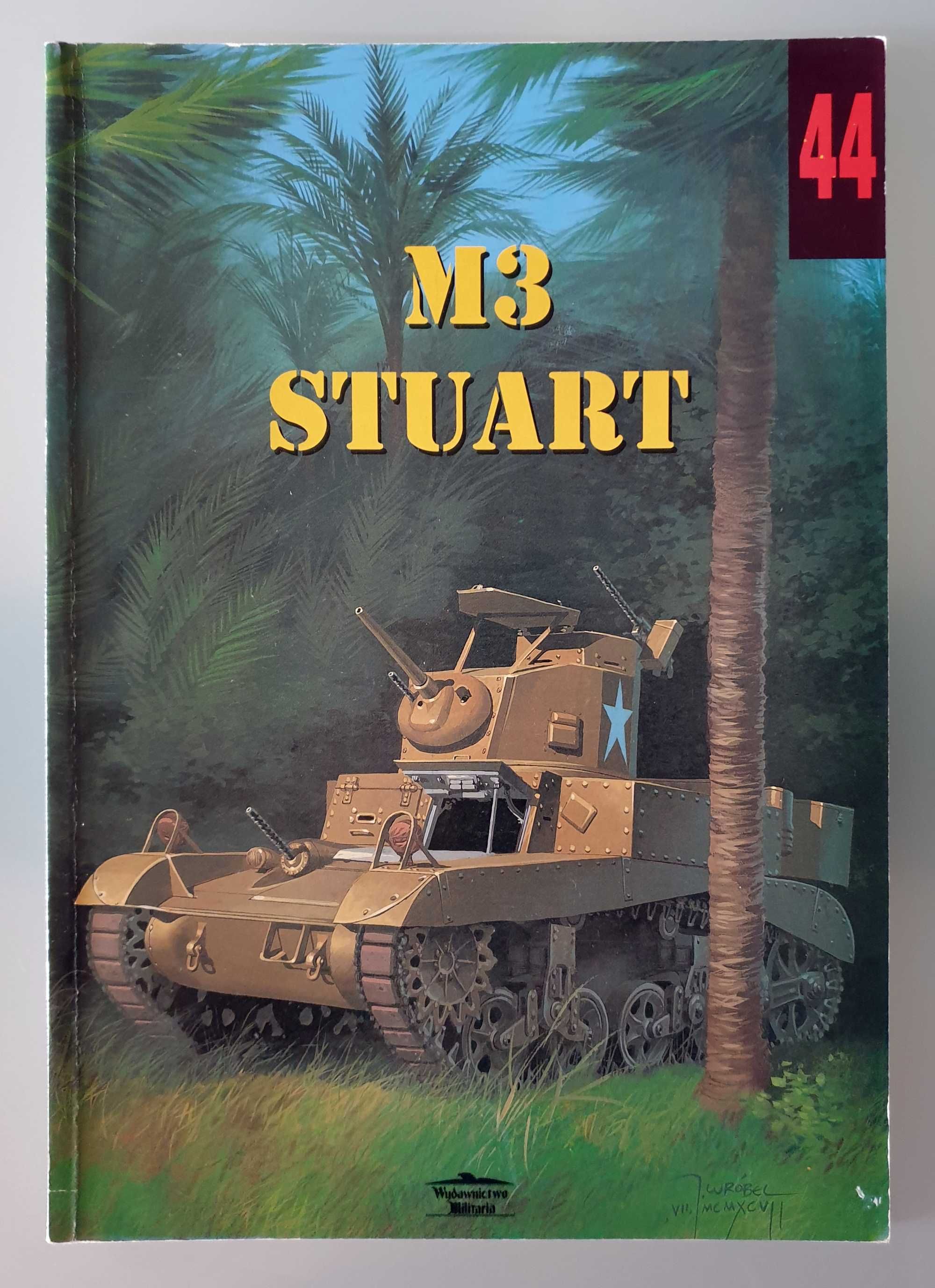 Militaria, monografia nr 44 - M3 Stuart, Andrzej Chojnacki