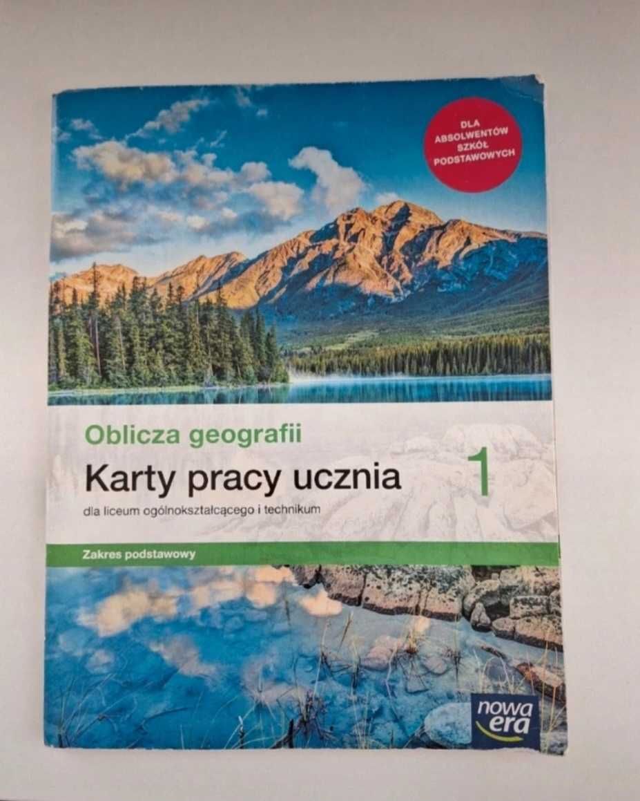 Karty pracy do geografii- 1kl liceum poziom podstawowy