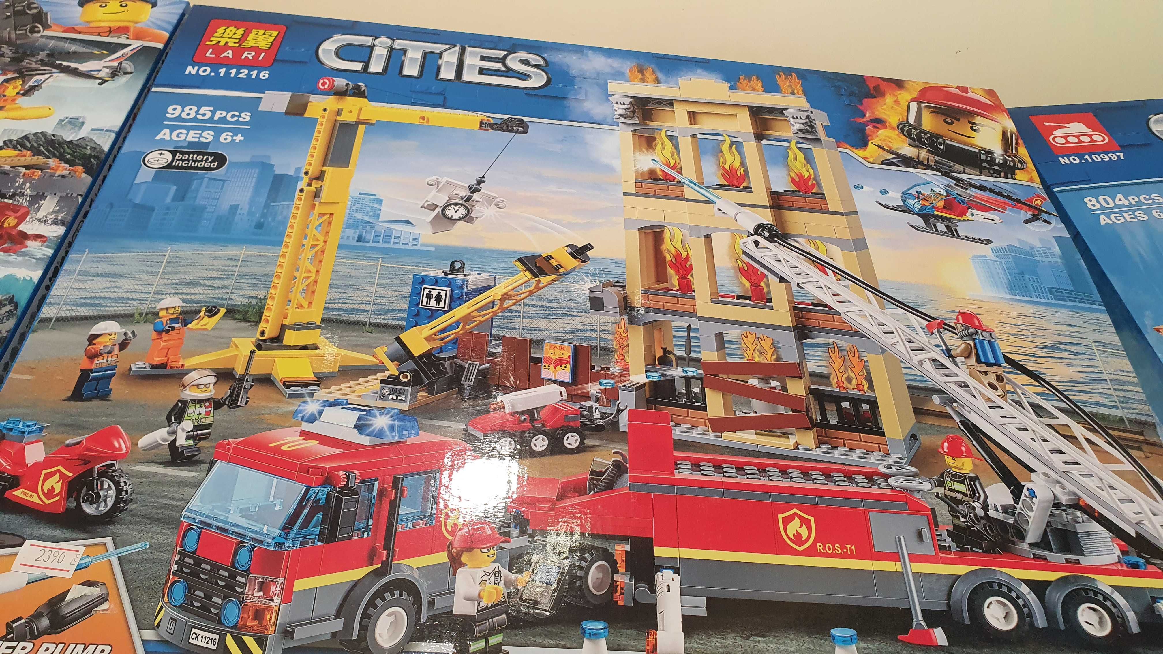 Конструктор 10641 Urban База исследователей вулканов. Lego City 60124