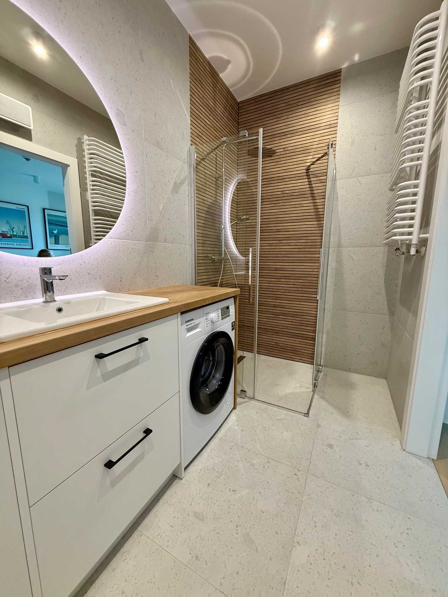 Nowy apartament z widokiem na żurawie Gdańsk Młode Miasto