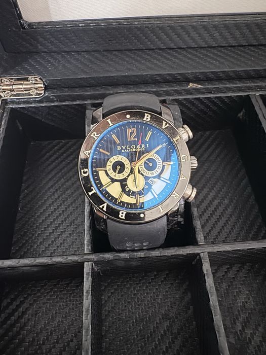 Relógio Bvlgari (preto)