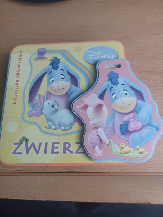 Książka aktywizująca "Zwierzęta" Disney