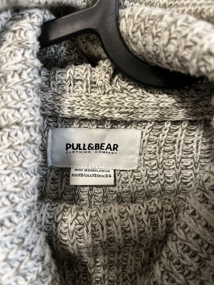 Sweter męski z kominem Pull&Bear XS