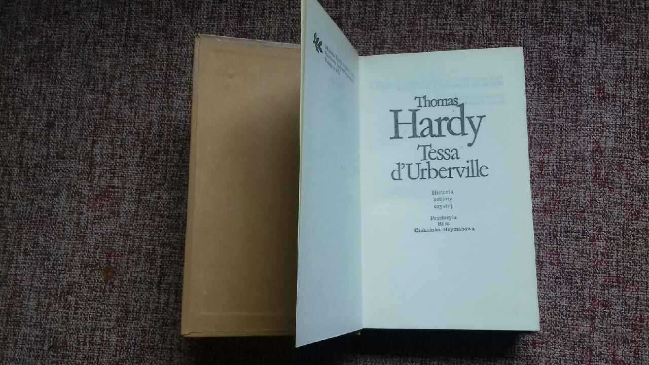 Tessa d'Urberville Thomas Hardy okładka twarda 1975r