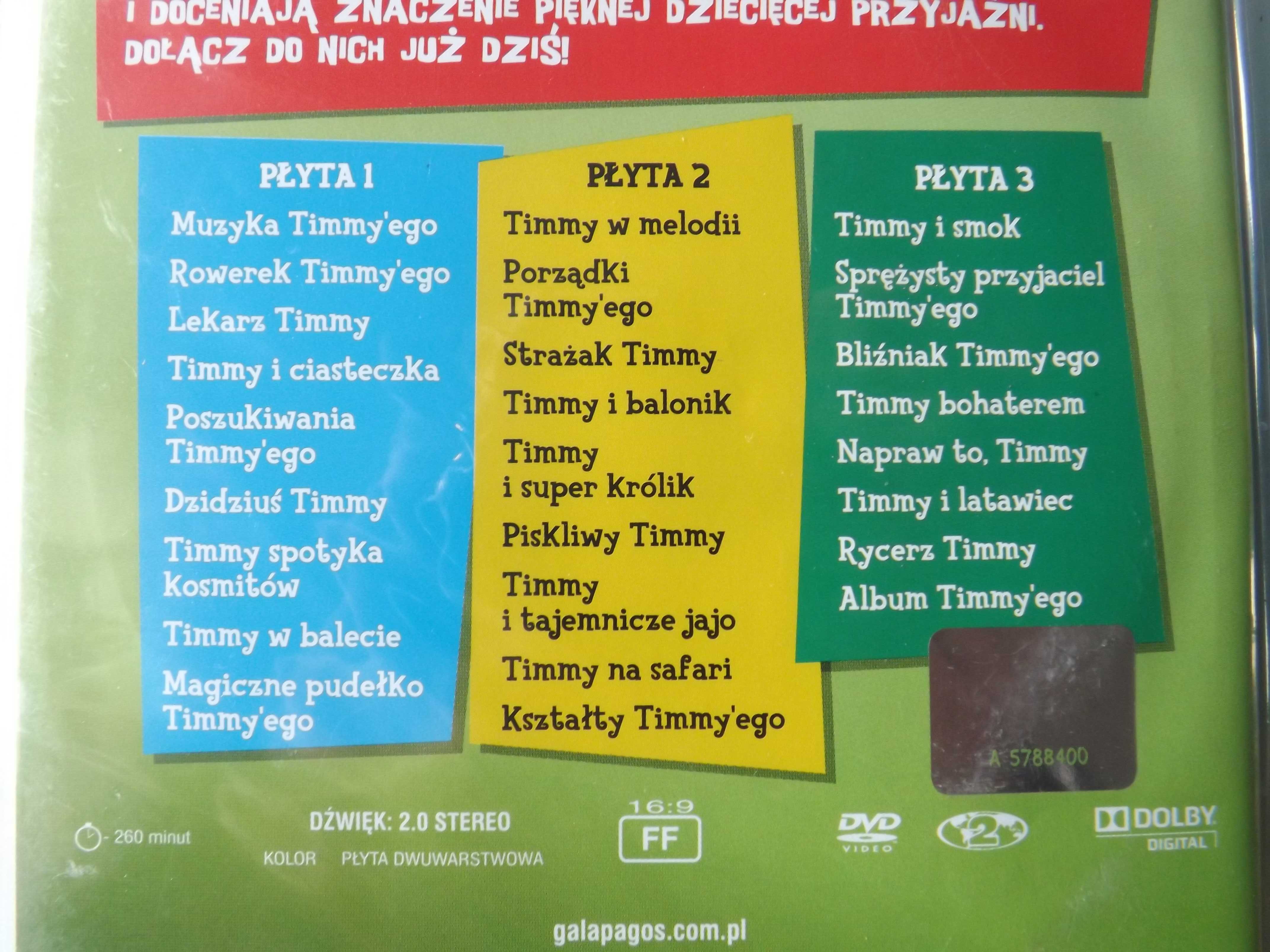 To Timmy trylogia bajki filmy 4 dvd