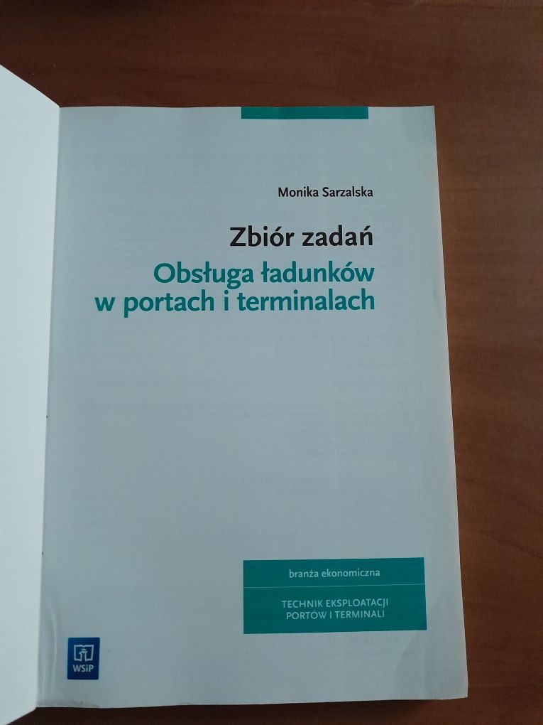 Zbiór zadań Obsługa ładunków w portach i terminalach