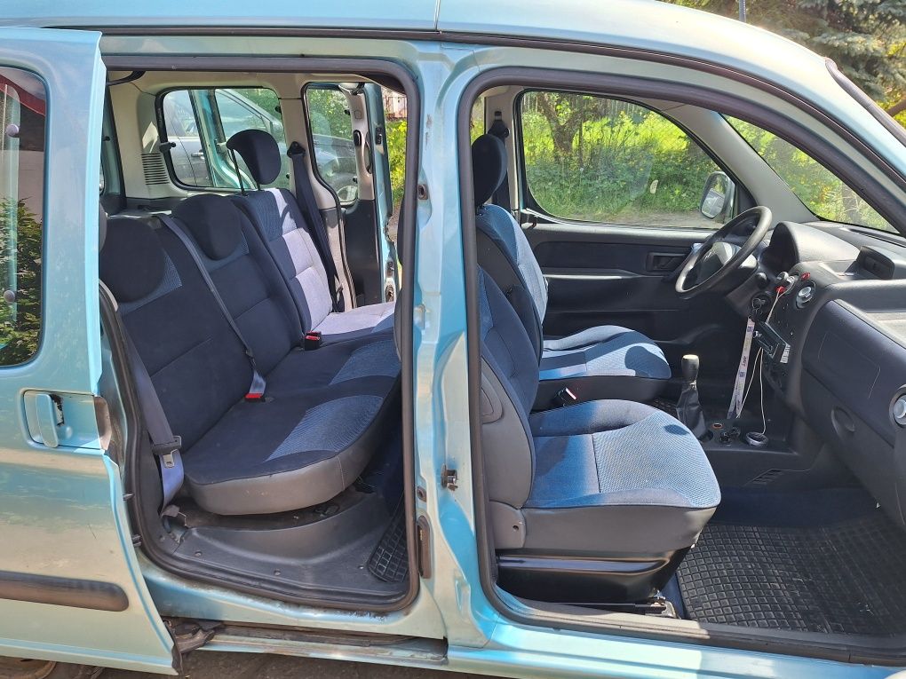 Citroen Berlingo 1.4 benzyna+gaz,hak