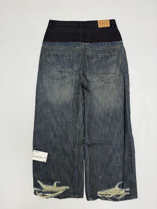 джинсы штаны Balenciaga Hybrid Double jeans M L