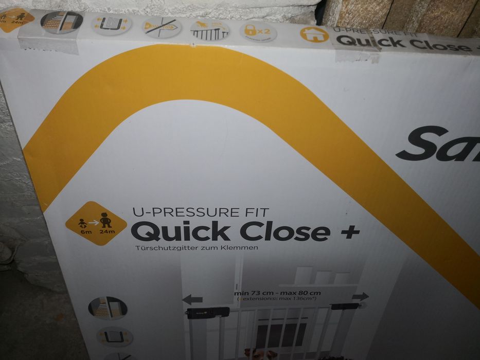 Bramka Quck close+ 73-80cm