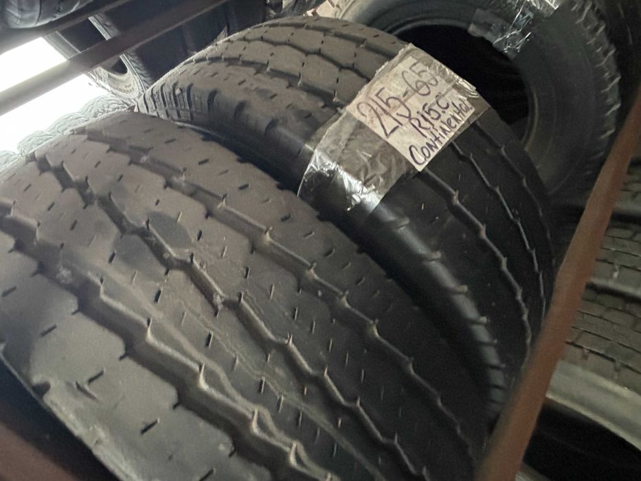 215-65-R15C CONTINENTAL грузовая резина пара 2 штуки GERMANY