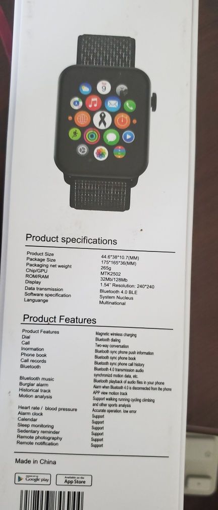 Aspor Migo smart watch 9 44 Black