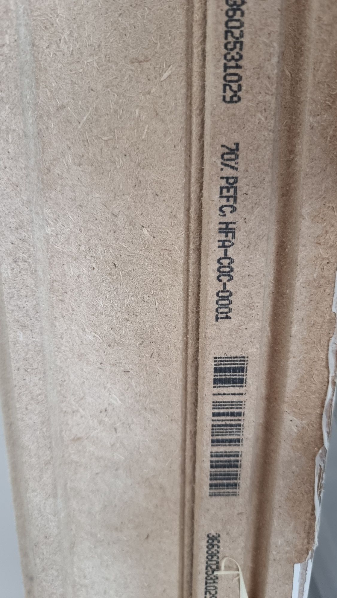 Listwa przypodlogowa MDF biała listwy 19 x 100 x 2200 mm