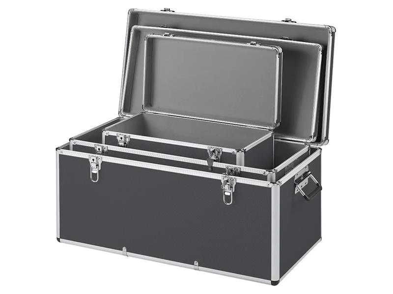 Skrzynia transportowa aluminiowa • Pojemnik • Kufer • Box / Zestaw