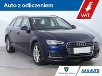 Audi A4 2.0 TDI, Serwis ASO, Automat, VAT 23%, Skóra, Navi, Klimatronic,