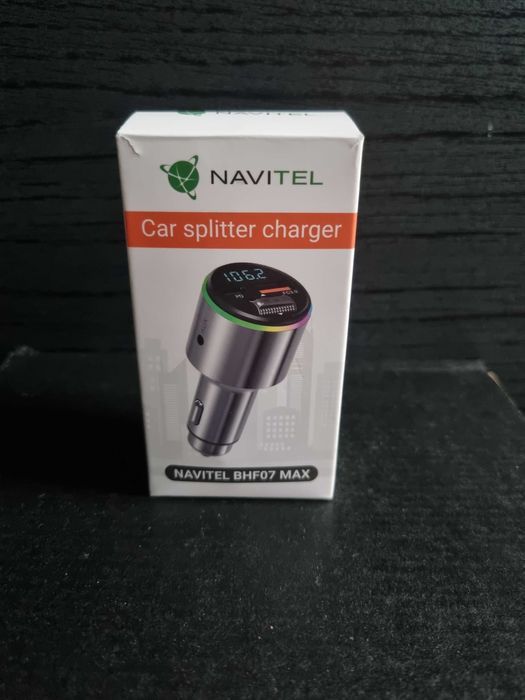Navitel Transmiter fm bhf07 max Ładowarka samochodowa USB-A oraz USB-C