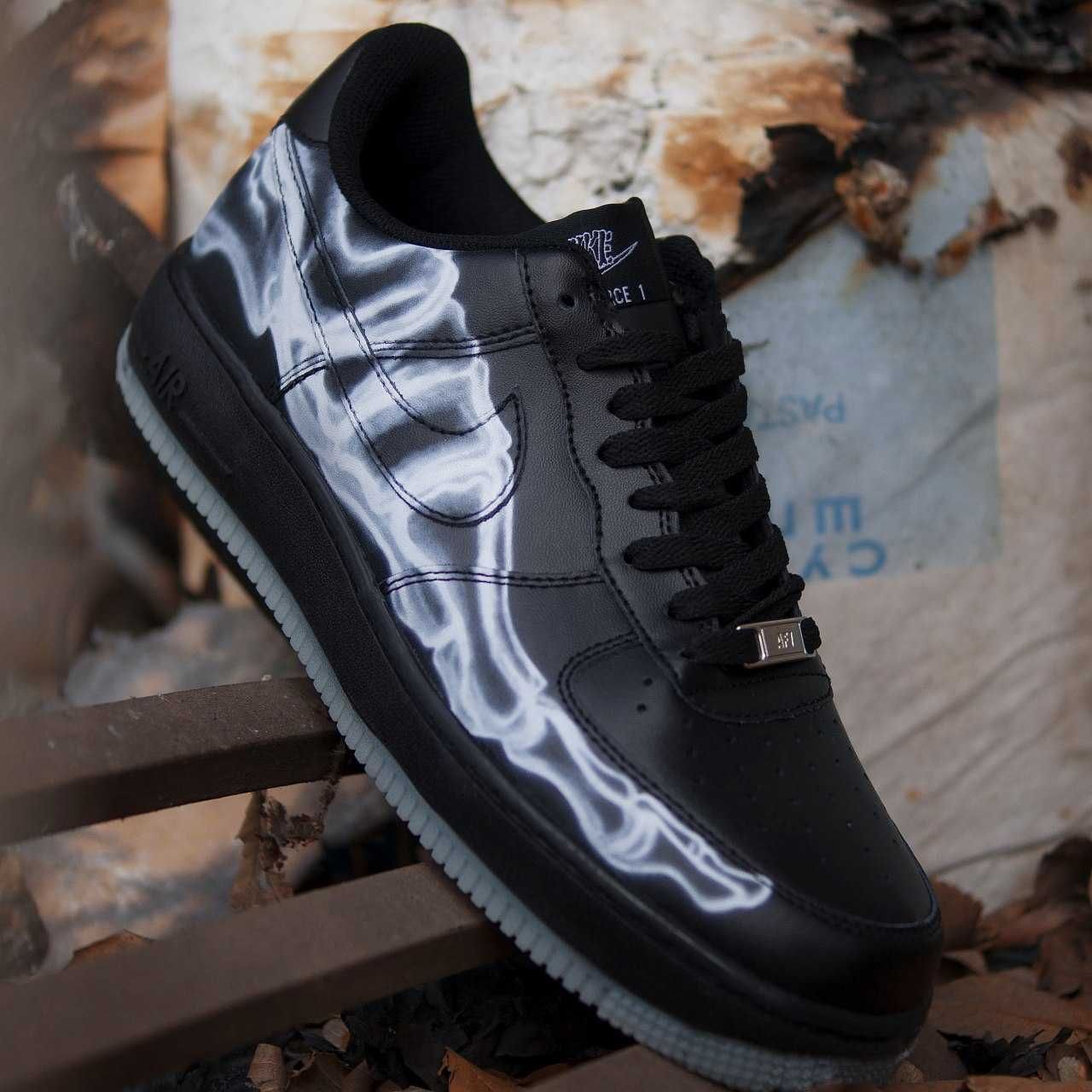 Buty Nike Air Force Skeleton QS black rozmiar 36-45