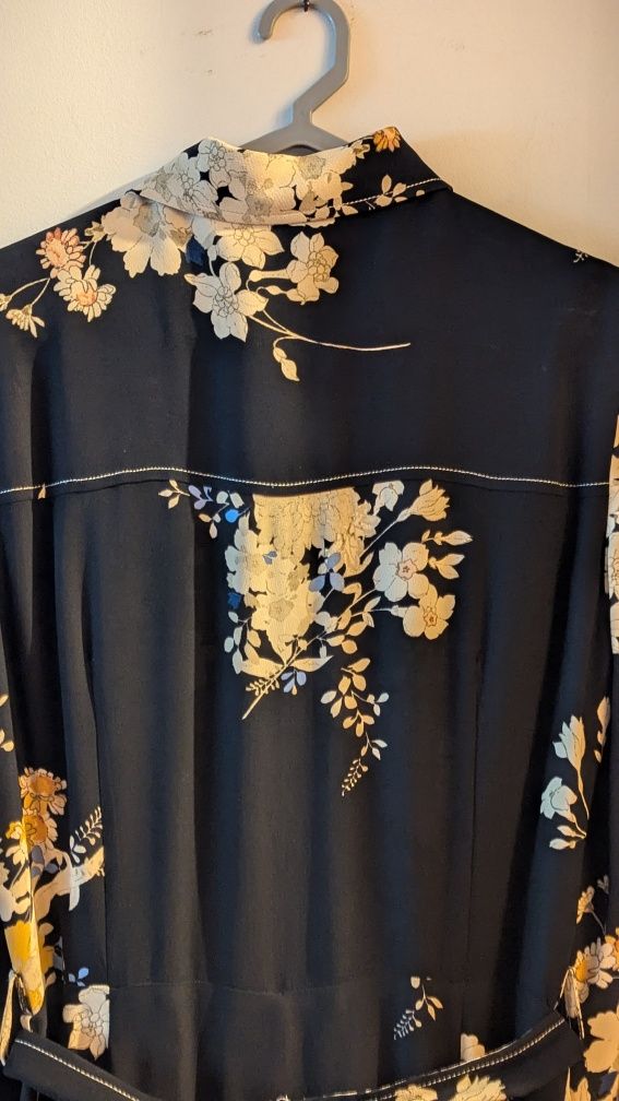 Vestido Comprido Massimo Dutti