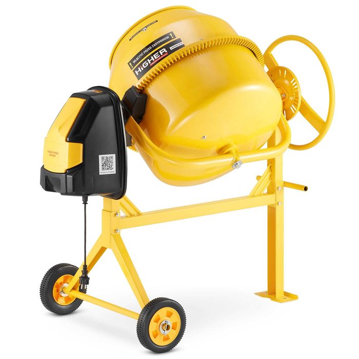 Betoniarka wolnospadowa mieszalnik HIGHER PROFESSIONAL 120 L 230V 650W