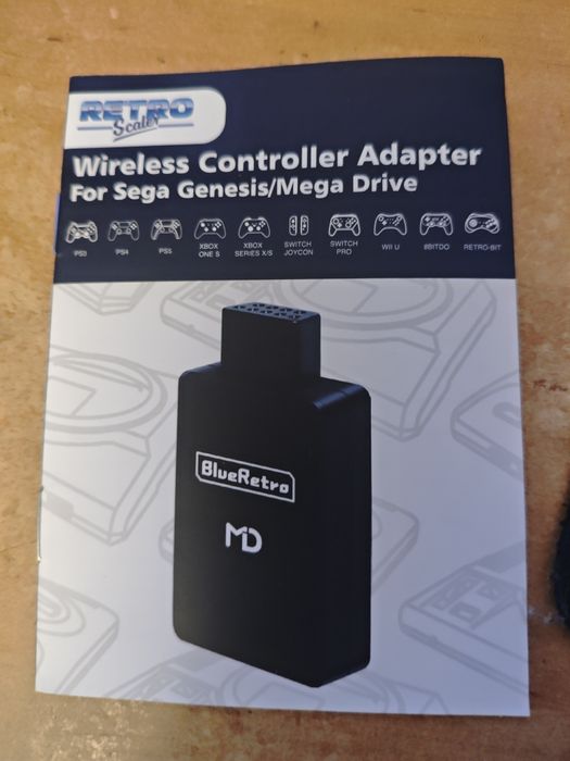 Блютуз, беспроводной к sega mega drive 1,2 genesis модуль !