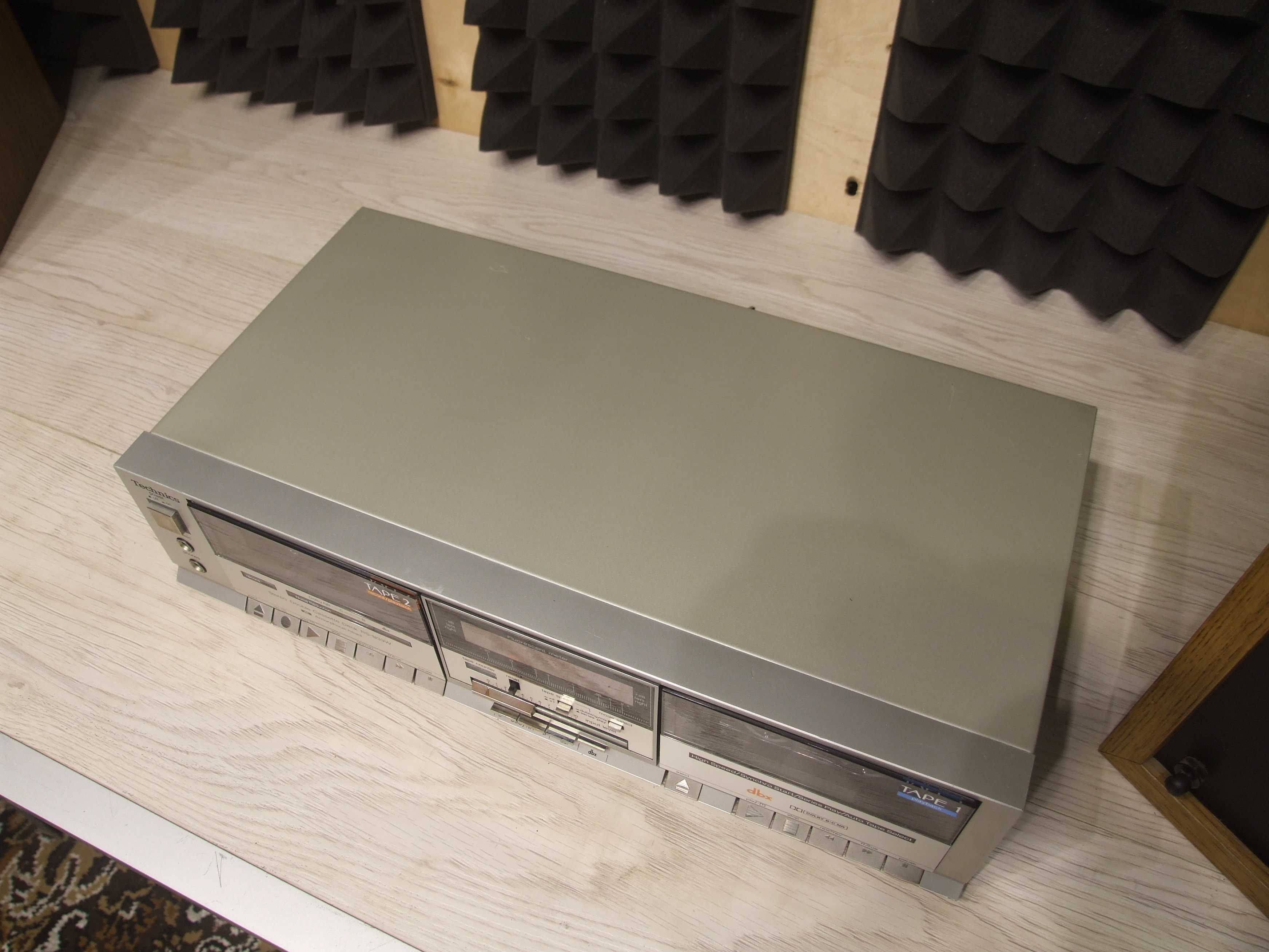 Касетна дека Technics RS-B33W. dbx. JAPAN. Amorphous head. Наложеним