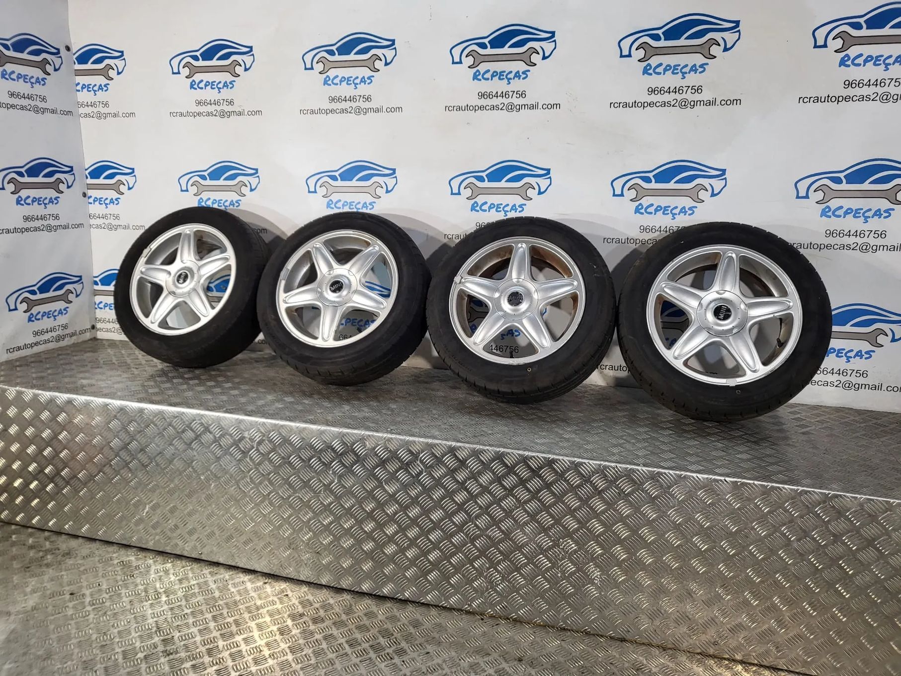 Conjunto Jantes 16 Mini Cooper One 6.5J ET48 4x100 6769410