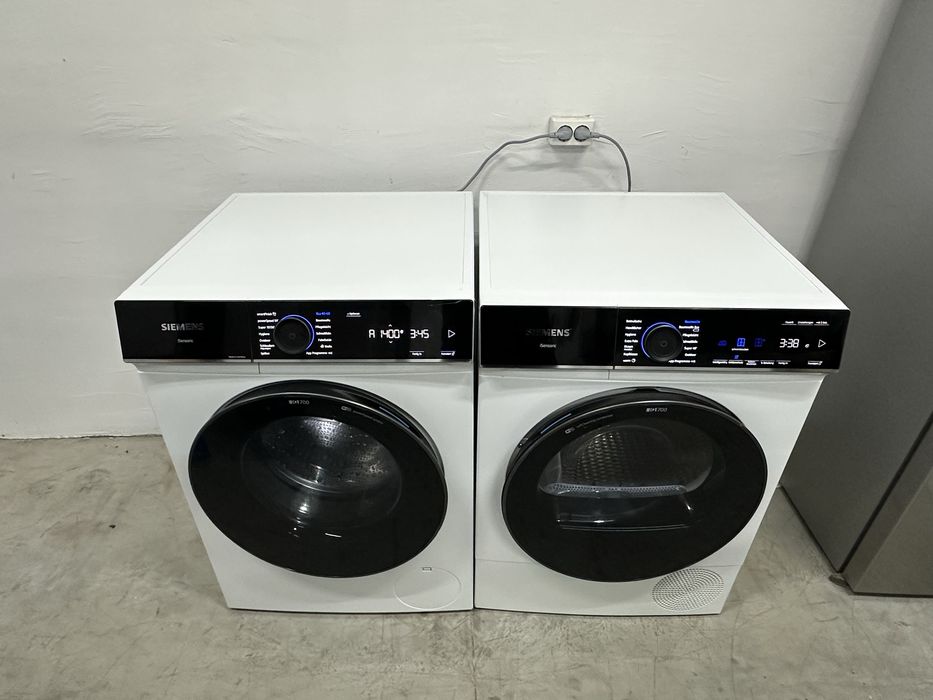 Комплект пральна та сушильна машина Siemens iq700