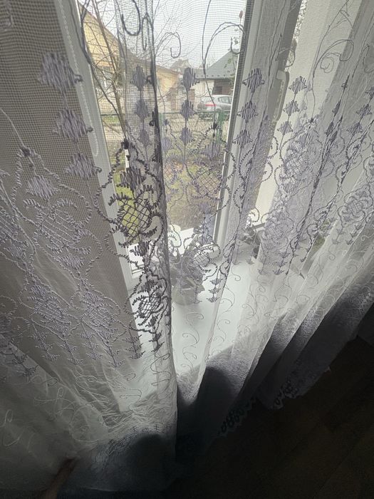 Тюль/тюлі/гардини (2 шт.)