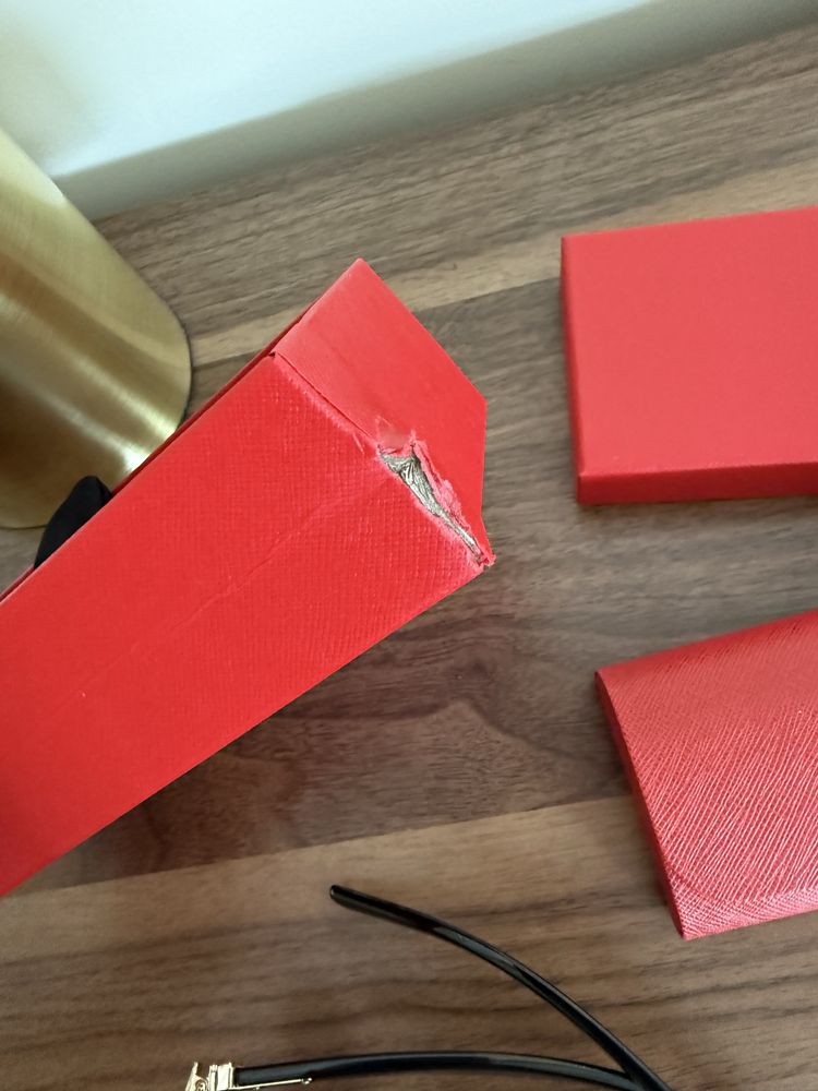 Okulary pilotki cartier uniseks pudełko etui