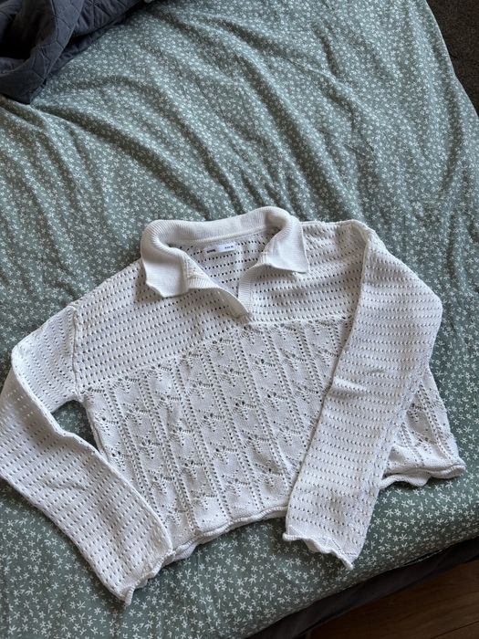 Sweter sweterek ażurowy M 38 Sinsay