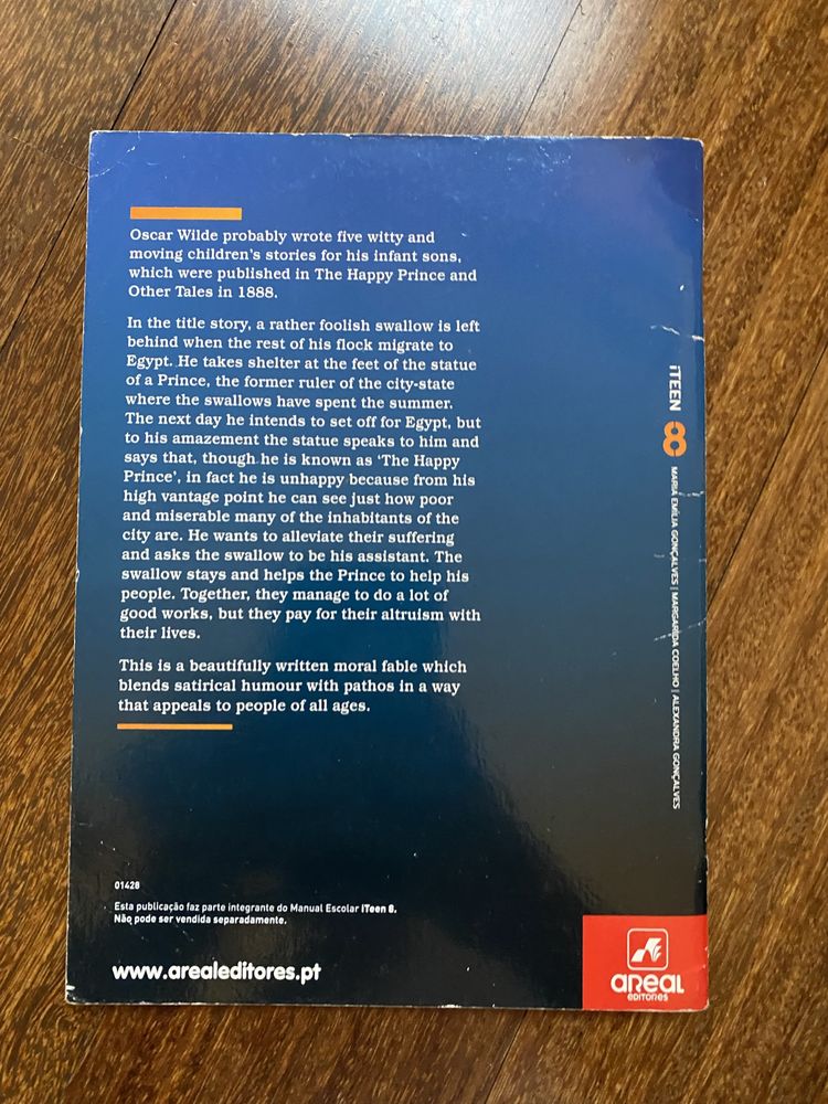 Workbook+ Complementares iTeen 8ano Areal Editores